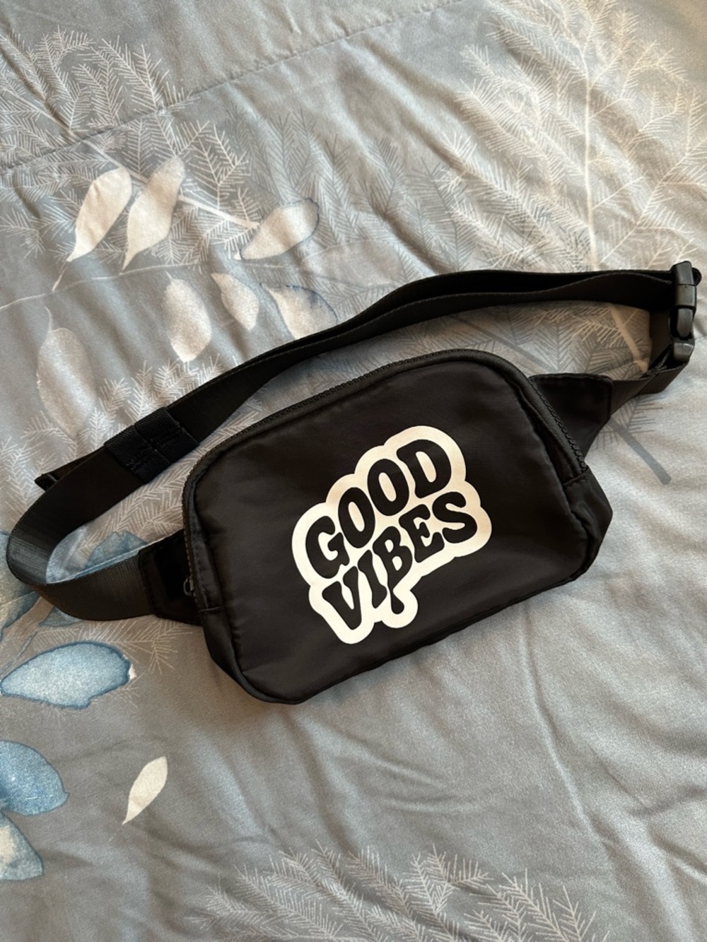EUC Good Vibes Black Belt Bag - Casual Men’s/Women’s Crossbody